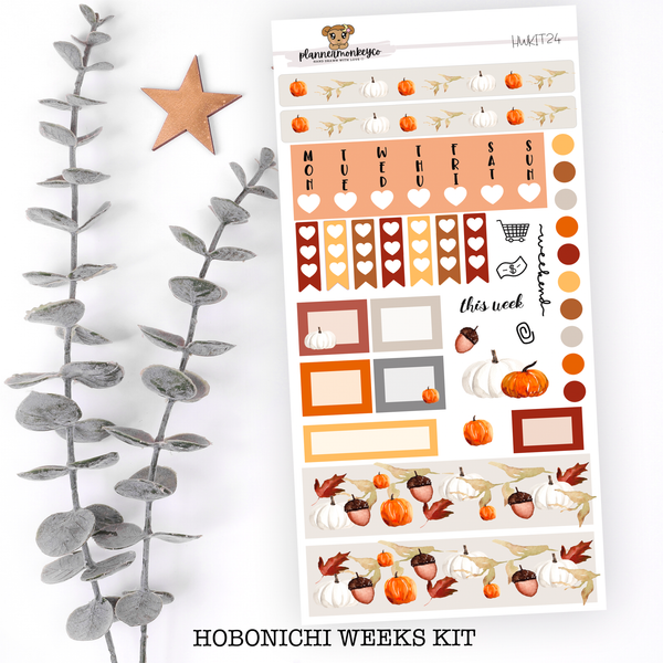 HWKIT24 | Hobonichi Weeks Kit ' Crisp Autumn '