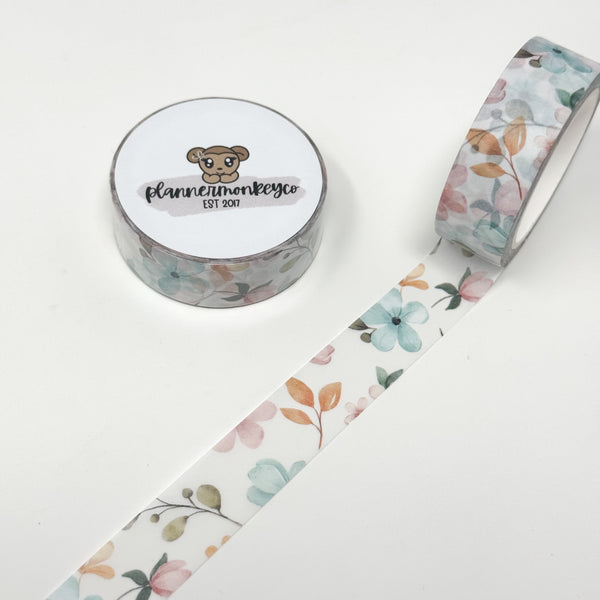 Spring Floral Washi Tape | 15MM