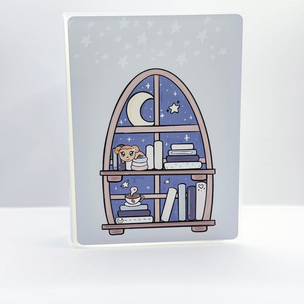 Midnight Stationery Bookshelf Sticker Storage Album (5x7) *Seconds*