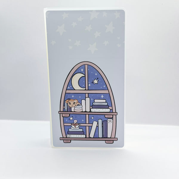 Midnight Stationery Bookshelf Sticker Storage Album (Slim-Weeks Size)