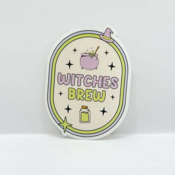 Witches Brew Die Cut | Transparent