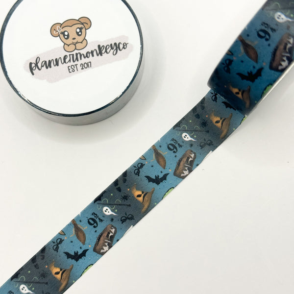 Halloween witchcraft and wizardry Washi Tape | 15MM