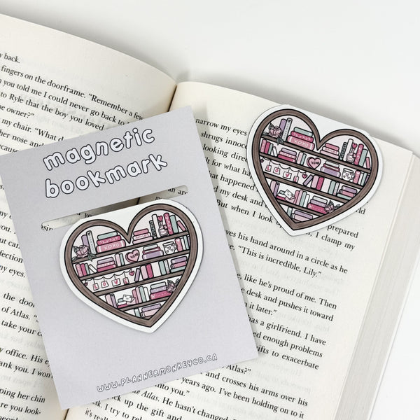 Be Mine Heart Magnetic Bookmark