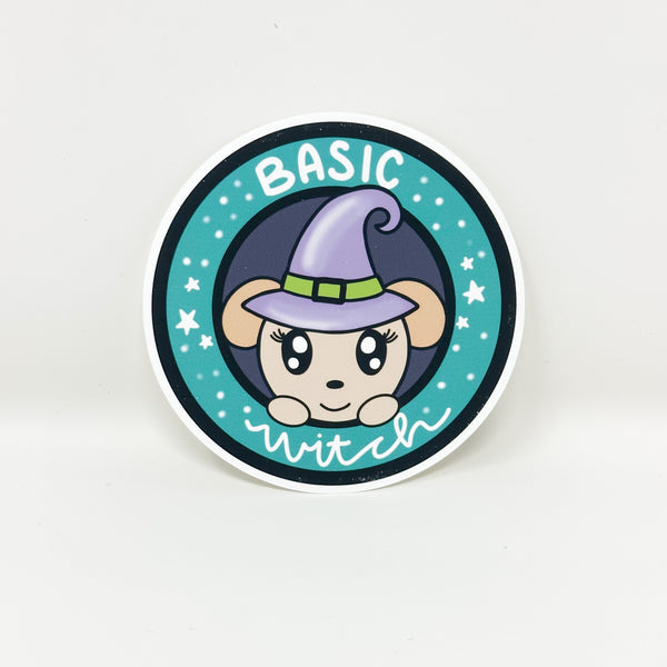 Basic Witch Macy Die Cut | Sticker Paper