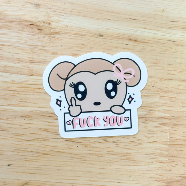 Macy Fuck You Die Cut | Sticker Paper