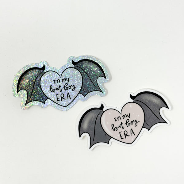 In My Bat Boy Era Vinyl Die Cut | Glossy or Holographic Glitter