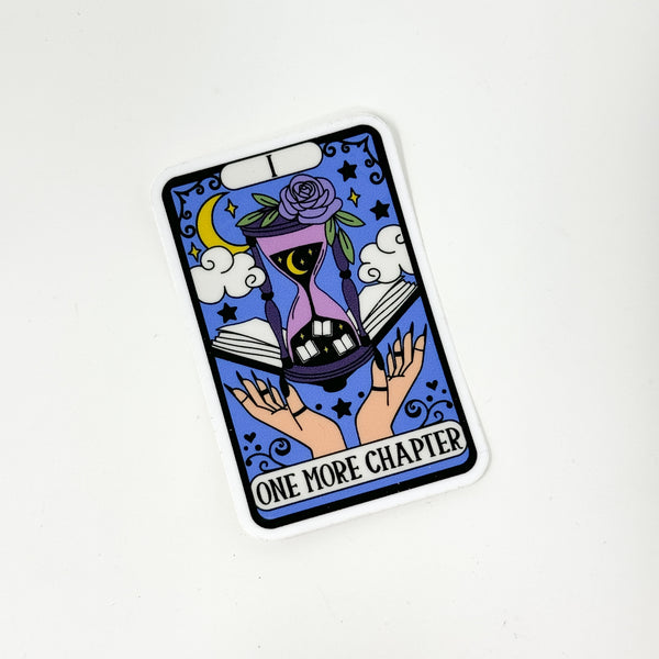 One More Chapter Tarot Card Vinyl Die Cut | Glossy