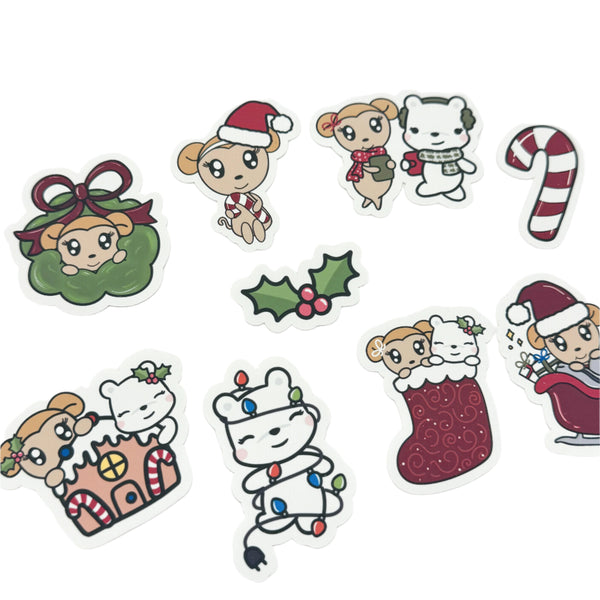 Christmas / Holiday Die Cut Set of 9 (PMC X PBC)