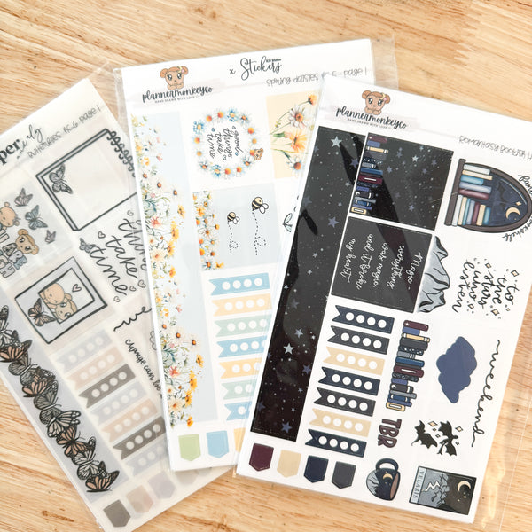 Hobonichi Cousin 2pg kit | OOPS BAG (3 pc)