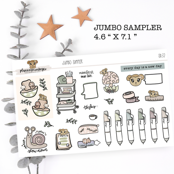 SA.32 |  Woodland Stationery JUMBO Sampler (PMC X CAS)