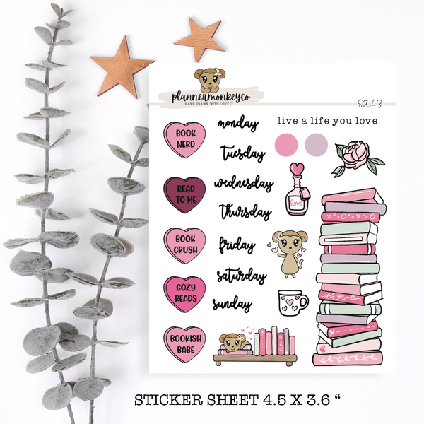 SA.43 | Valentines/ Love Bookish Sampler