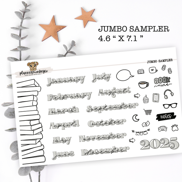 SA.45 | 2025 Minimal plans jumbo sampler