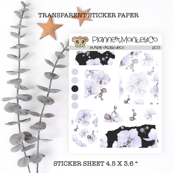 TF18 | Purple Orchid Deco Variety (Transparent)