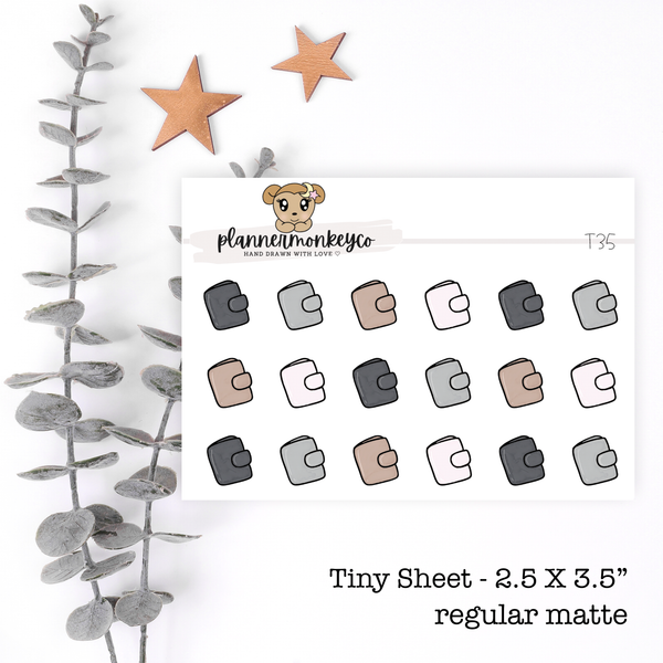 T35 | Neutral Planners Tiny Sheet