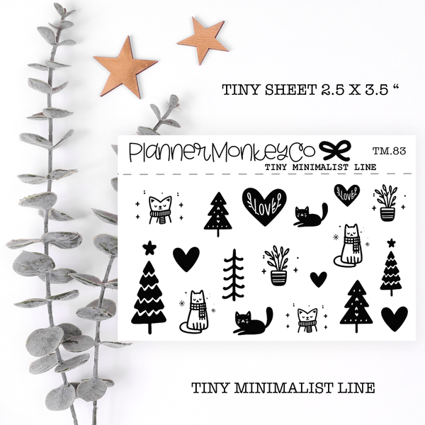 TM.83 | Winter Wonderland Tiny Sheet (Minimal)