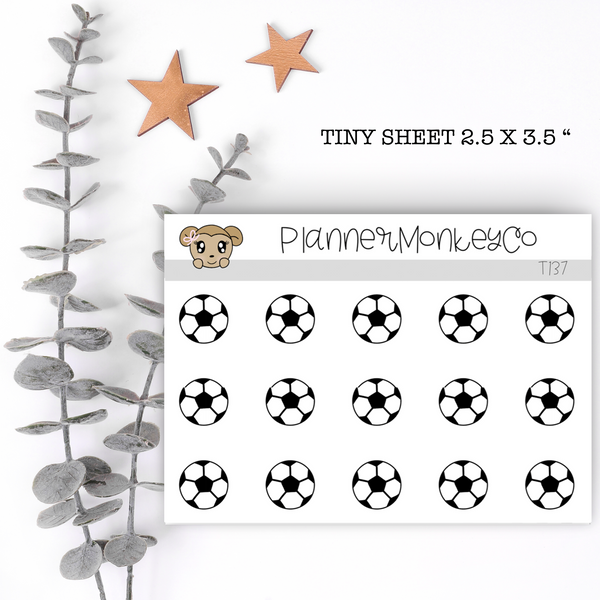 T137 | Soccer Ball Tiny Sheet