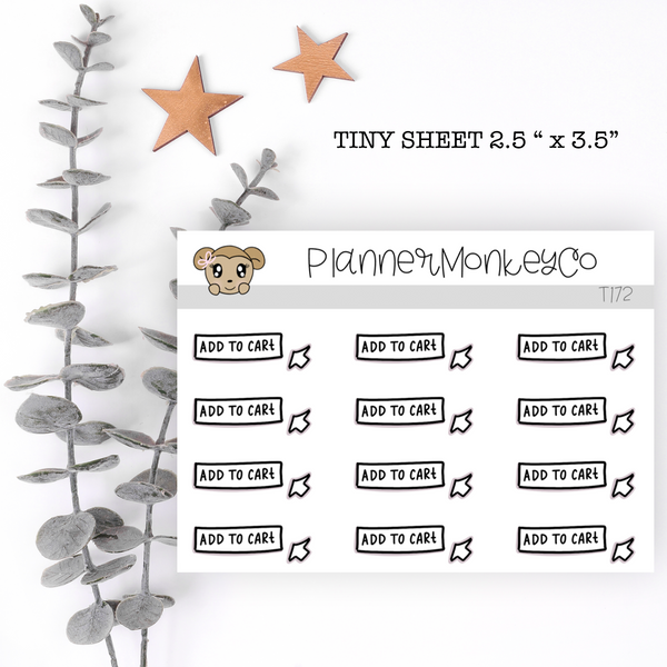 T119 | Add To Cart Tiny Sheet