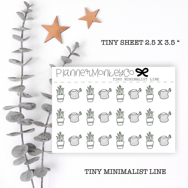 TM.116 | Minimal Plant Tiny Sheet (Minimal)