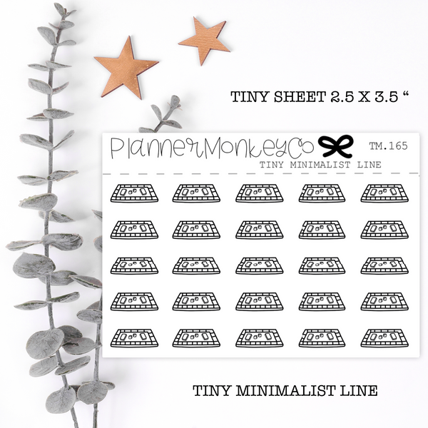 TM.165 | Board Game Tiny Sheet (Minimal)