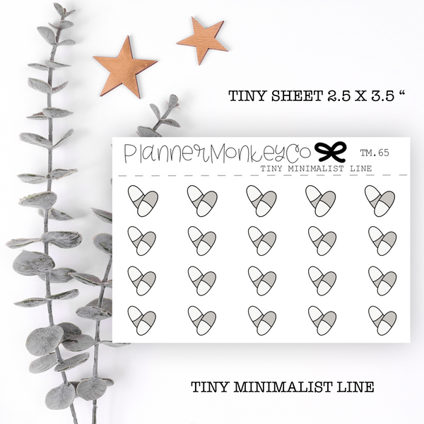 TM.65 | Pill / Medicine tiny sheet (minimal)