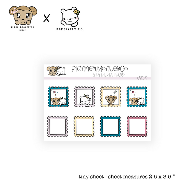 CBC.8 | Celestial Deco Stamps Tiny Sheet (PMC X PBC)