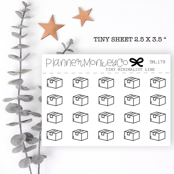 TM.179 | Package / Shipment Tiny Sheet (Minimal)